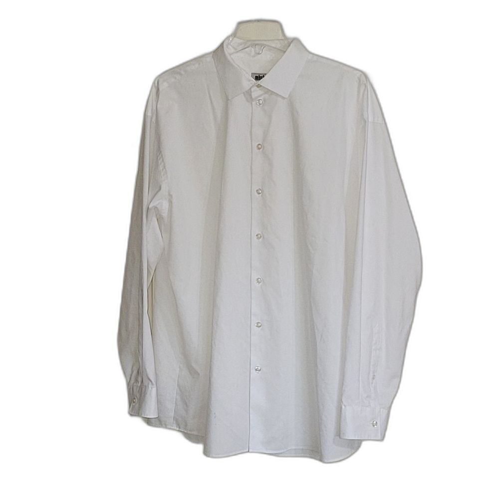 Mens White Dress Shirt - 17- 17.5. 34/35